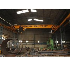 Single Girder Top Running Cranes In Ahmedabad Ganesh Engineering Company, Max Lifting Capacity: 10-15 Ton