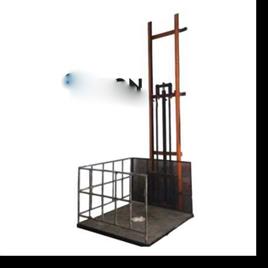 Single Mast Goods Lift 3, Application Industries: Warehouses, Distribution Centers