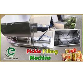 Single Phase Semi Automatic Pickle Filling Machine