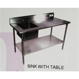 Sink With Table 7 Sink Size: 24x48x34