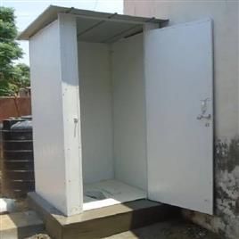 Sintex Prefabricated Movable Toilet, Material: puf panal