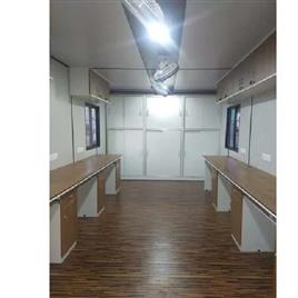 Site Office Cabin With Furniture, Color: any colour