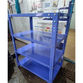 Slotted Angle Rack In Pune Smart Brains Engineers, Height: 8 ft