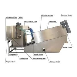 Sludge Dewatering Screw Press Machine In Noida Flosys Water Solutions Private Limited, Power Source: Electricity