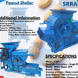 Small Peanut Shelling Machine With Grader