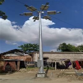 Solar High Mast, Light Block Color: White