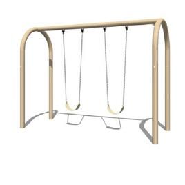 Special Double Arch Swing, Size: 10 ft x 4.5 ft