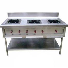 Ss 3 Indian Burner Cooking Gas Range