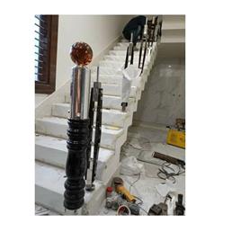 Ss 304 Staircase Railing, Thickness: 10mm