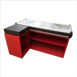 Ss Check Out Counter, Finishing: Color Coated