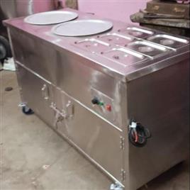 Ss Commercial Food Warmer 8 Pans, Power (KW): electric