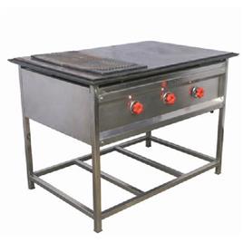 Ss Compact Chapati Puffer Table, Material: SS