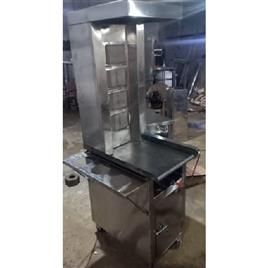 Ss Counter Type Shawarma Machine With 4 Burner