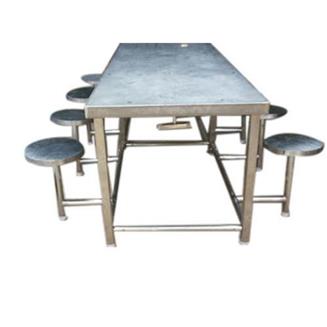 Ss Dining Table, Dimensions: 94X30X30 Inch