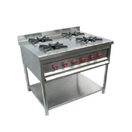 Ss Four Burner Cooking Range 3