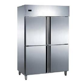 Ss Four Door Vertical Refrigerator 6, Door Material: Stainless Steel