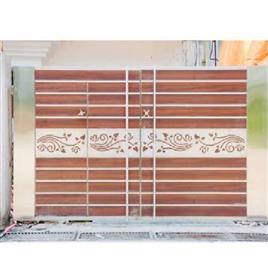 Ss Gates - Stainless Steel, Variable Dimensions, Brown | Durable Design, Enhanced Security, Weather Resistant, Customizable, Easy Installation