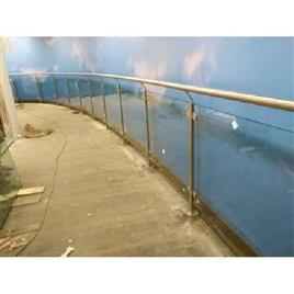 Ss Glass Railing 304, Glass Type: Tempered Glass