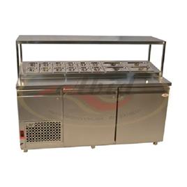 Ss Restaurant Pizza Counter, Storage Details: 500 Ltr Coolign Storage