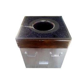 Ss Square Tandoor With Stone Top