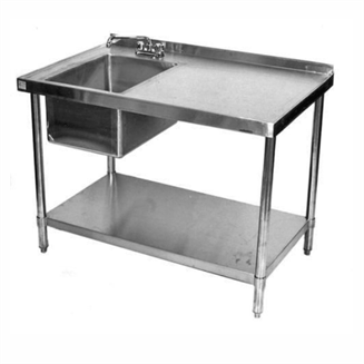 Ss Working Work Table Sink