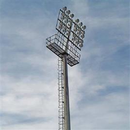 Stadium High Mast Lighting Pole 3, Bottom diameter of mast: 12 inch