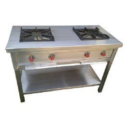 Stainless Steel 2 Two Burner Range 2