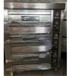 Stainless Steel 3 Deck Oven