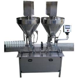 Stainless Steel Automatic Auger Type Powder Filling Machine, Number Of Filling Heads: 2