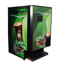 Stainless Steel Automatic Coffee Tea Vending Machine Three Lane In Delhi Punchline Vending Machines