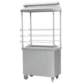 Stainless Steel Bar Be Que Trolley