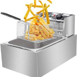 Stainless Steel Deep Fat Fryer 4, Shape: rectangular