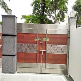 Stainless Steel Designer Main Gate 1500