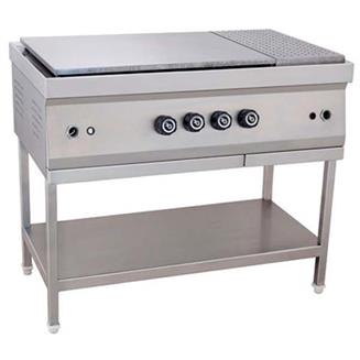 Stainless Steel Electrical Griddle Plate With Puffer