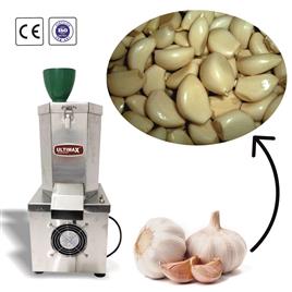 Stainless Steel Garlic Peeler Machine, Capacity(Kg/h): 10 kg/ per hr