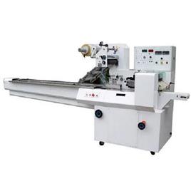 Stainless Steel Horizontal Flow Stretch Wrapping Machine, Country of Origin: Made in India