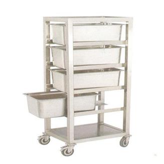 Stainless Steel Kitchen Food Trolley