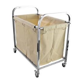 Stainless Steel Linen Trolley 2