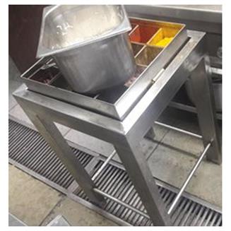 Stainless Steel Masala Trolley