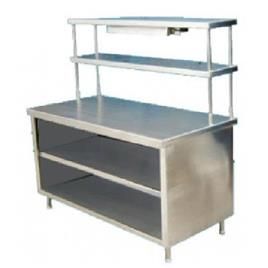 Stainless Steel Pickup Counter, Usage/Application: Restaurant