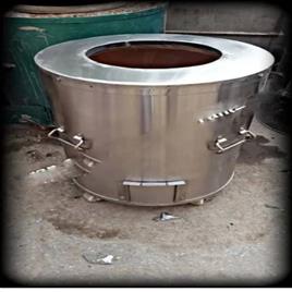 Stainless Steel Round Tandoor 6