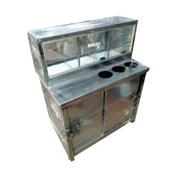 Stainless Steel Samosa Display Counter Type Of Counter: Normal