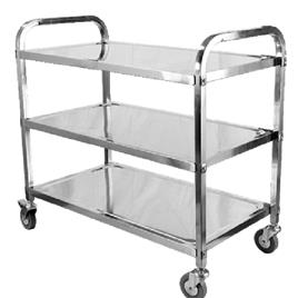 Stainless Steel Selfs Trolley