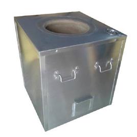Stainless Steel Square 150 L Coal Tandoor, Capacity: 150 Ltr.