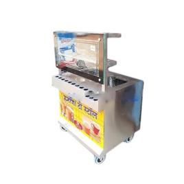 Stainless Steel Tea Counter 2, Top Workbench: Stainless Steel