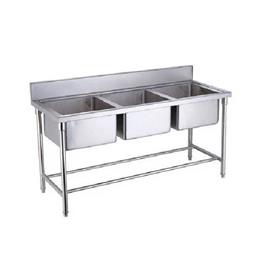 Stainless Steel Three Bowl Sink 2