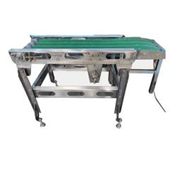 Stainless Steel Wire Mesh Belt Conveyor, Length: 6 feet