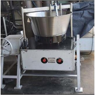 Standard Milk Processing Tilting Model Khoya Making Machine