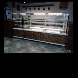 Steel Glass Jeco Sweet Display Counter, Usage/Application: Restaurant