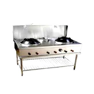 Steel Gray Ss Chinese Range For Restaurant
